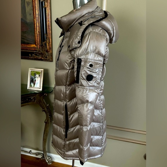 Andrew Marc Packable Lightweight Premium Down Hooded Winter Jacket Size Medium - Picture 1 of 6